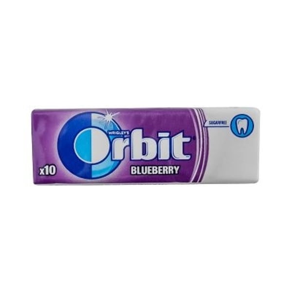 Orbit Žvake Blueberry 14g