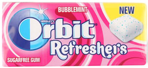 Orbit Žvake Refreshers bubblemint 15,6g