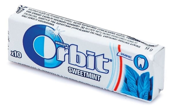 Orbit Žvake Sweet mint 14g