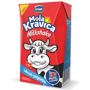 Imlek Moja Kravica Milkshake jagoda 235ml TP