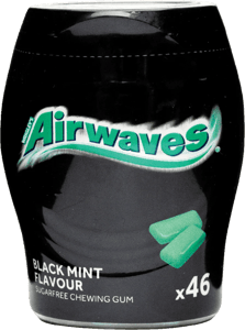 Airwaves Žvake blackmint 46kom