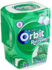 Orbit Žvake spearmint refreshers 67g