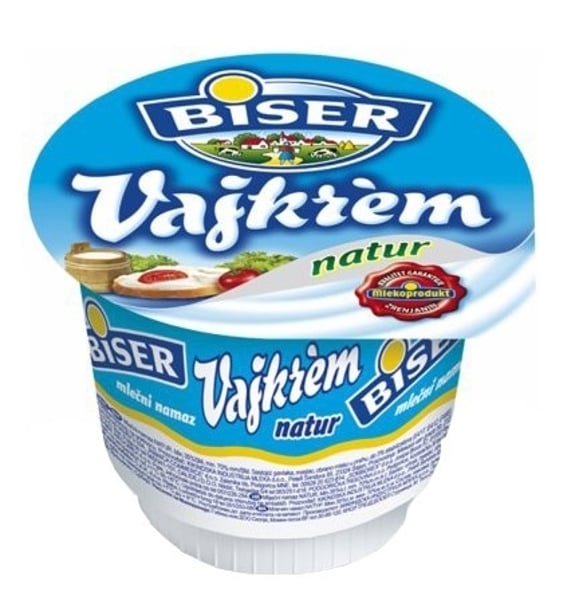 Biser Sirni namaz vajkrem natur 100g