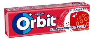 Orbit Žvake Strawberry 13g
