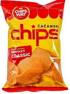 Chips Way Classic rebrasti 90g