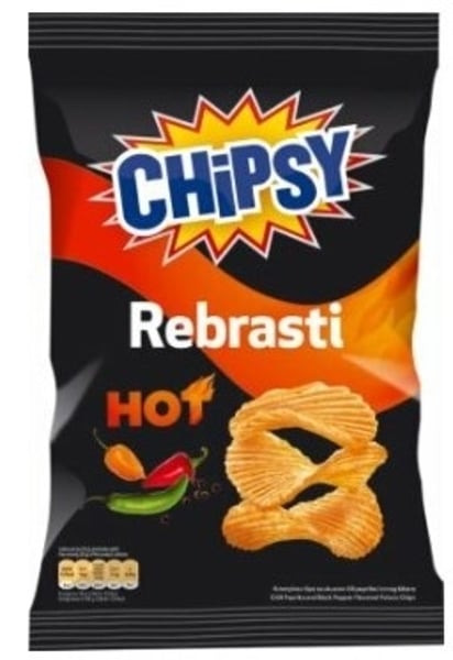 Marbo Chipsy Rebrasti Hot 140g