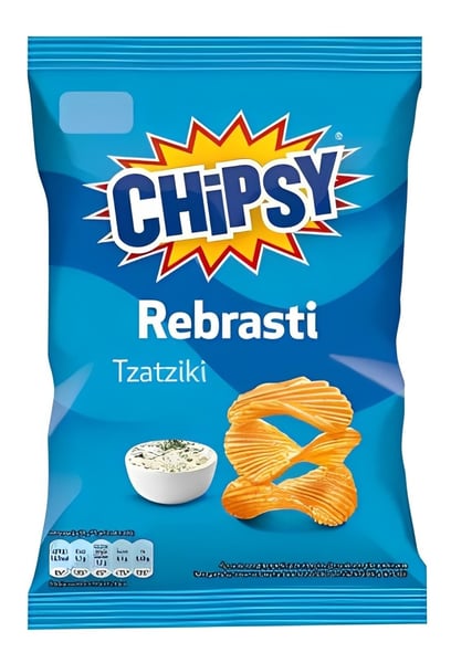 Marbo Čips rebrasti tzatziki 95g