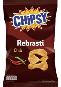 Marbo Čips rebrasti chili 210g