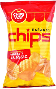 Chips Way Rebrasti 230g