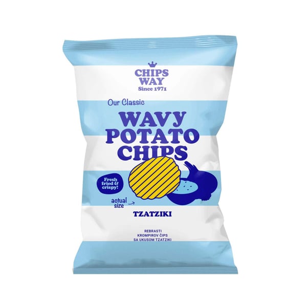 Chips Way Potato tzatziki 150g