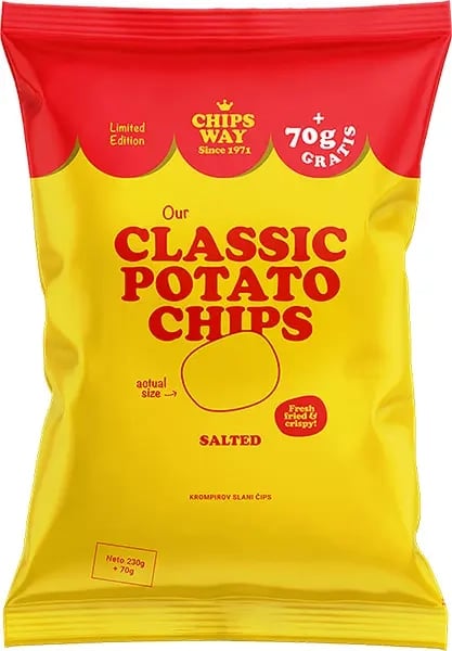Chips Way Classic 300g