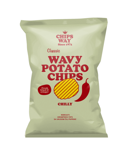 Chips Way Čili 150g