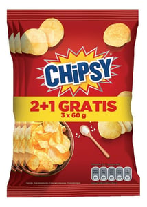 Marbo Čips plain salted 3x60g