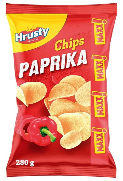 Hrusty Maxx paprika 280g