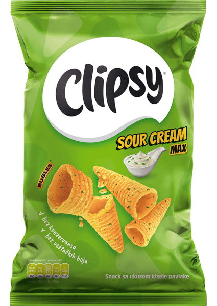 Marbo Flips Clipsy max sour cream 70g