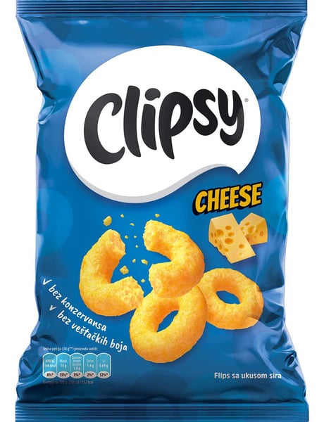 Marbo Flips CLIPSY cheese 30g
