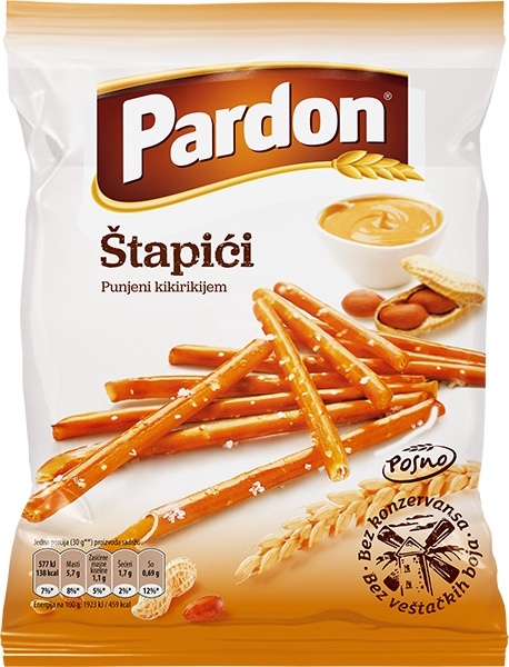 Marbo Štapići Pardon kikiriki 100g