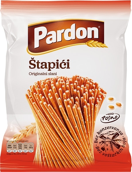 Marbo Štapići Pardon slani 200g