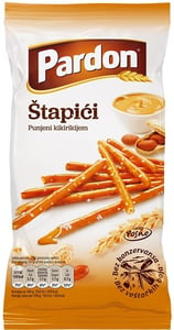 Marbo Štapići Pardon sa kikirikijem 40g