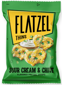 Flatzel Perece sour cream & chive 65g