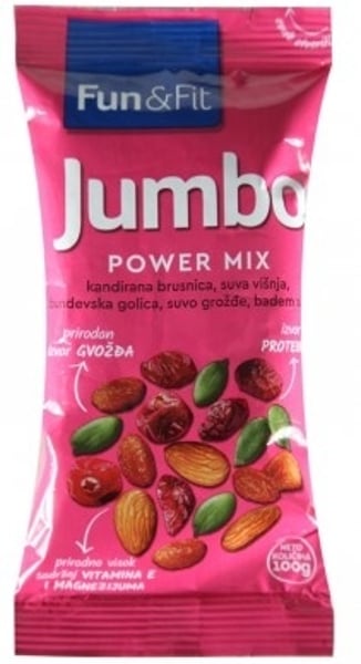 Jumbo Grickalice Power mix 75g