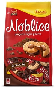 Banini Biskvit Noblice kakao 350g