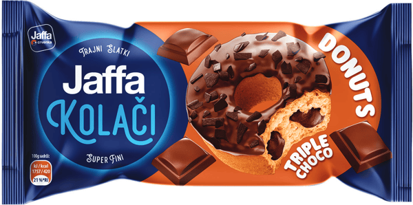 Jaffa Kolač Donuts triple choco 58g