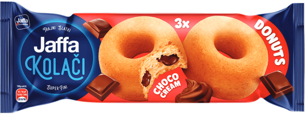 Jaffa Kolači Donuts choco cream 75g
