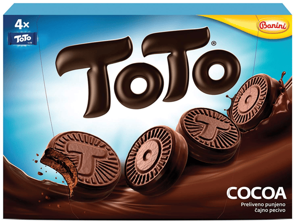 Banini Biskvit Toto cocoa 244g