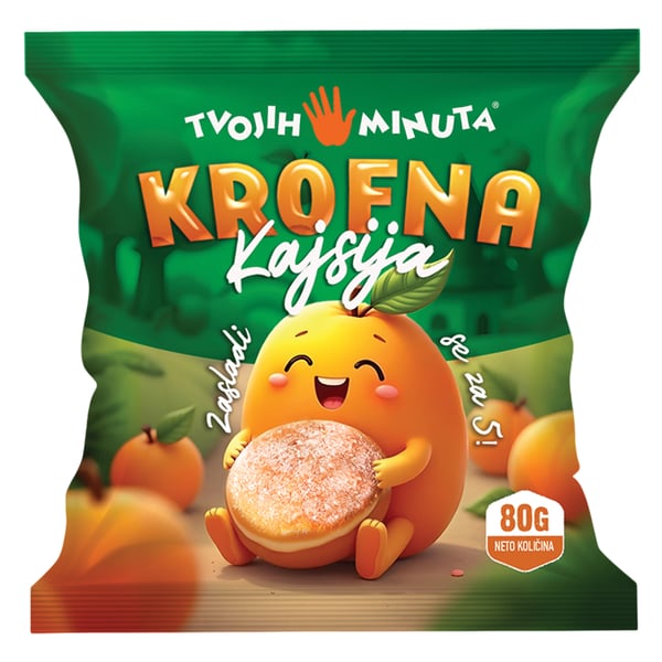 Tvojih 5 Minuta Krofna kajsija 80g