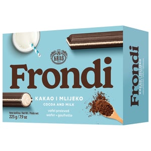 Frondi Vafl kakao mleko 225g
