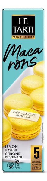Le Tarti Biskvit Macarons limun 60g