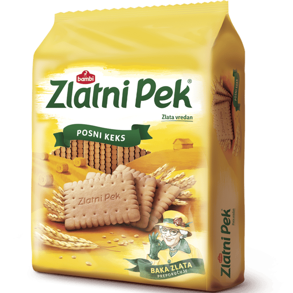 Zlatni Pek Keks Bambi 630g
