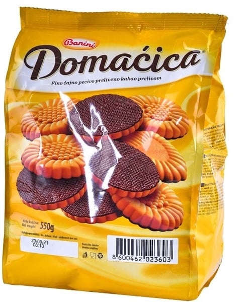 Banini Keks Domaćica čokolada 550g