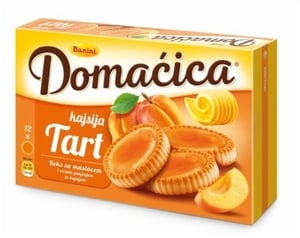 Banini Keks Domaćica Tart kajsija 210g