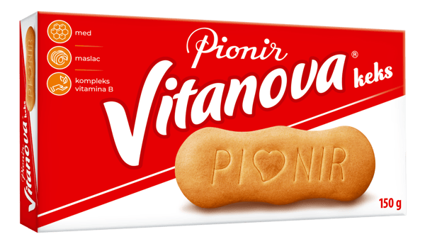 Pionir Keks Vitanova 150g