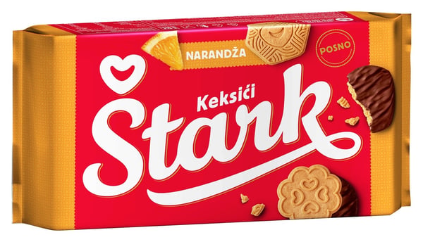 Stark Keks Keksići narandža 220g