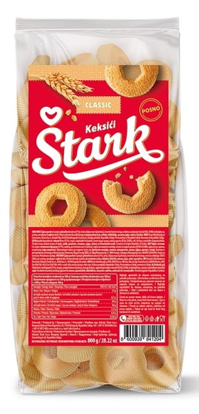 Stark Keks Čajni kolutići 800g