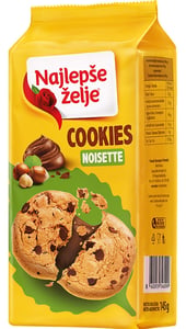 Najlepse Zelje Cookies noisette 145g