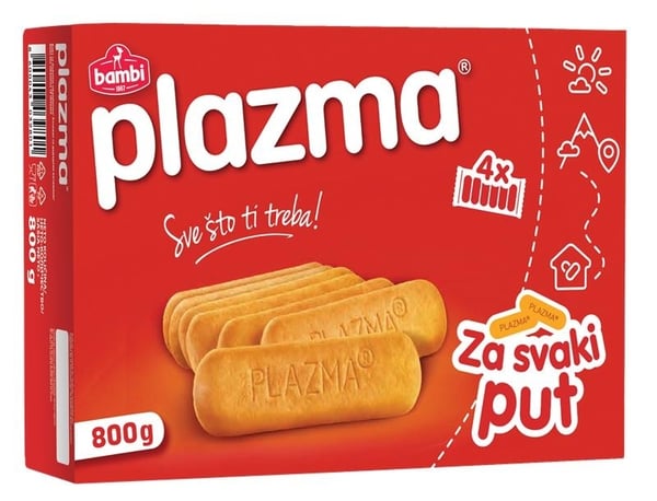 Plazma Keks Bambi 800g