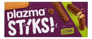 Plazma Stiksi lešnik keks 125g