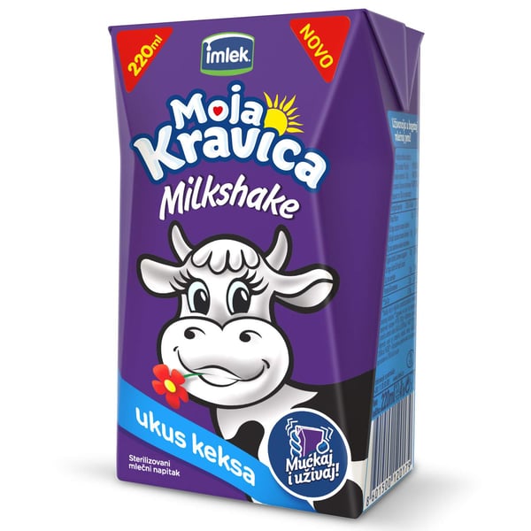 Imlek Moja Kravica Milkshake keks 235ml TP