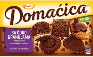 Banini Keks Domaćica sa čoko granulama 200g