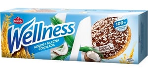 Wellness Keks preliven kokosom 165g