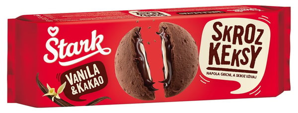 Stark Keks skroz keksy kakao vanila 135g