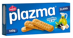Plazma Keks Bambi slana masline i sir 140g