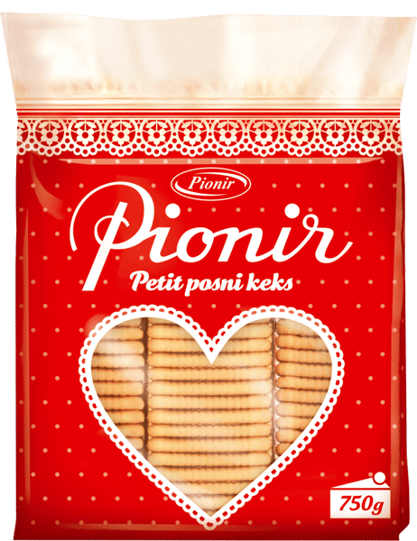 Pionir Keks posni 750g