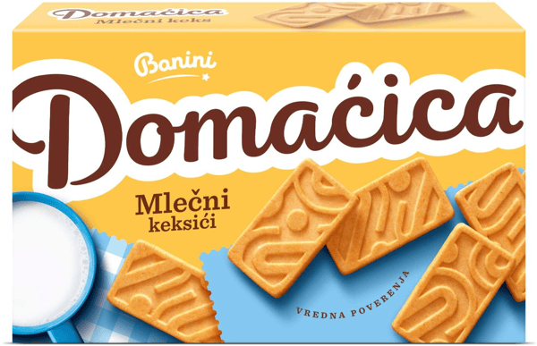 Banini Keks Domaćica mlečni 200g