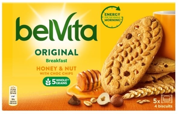 Belvita Keks honey & nut 225g