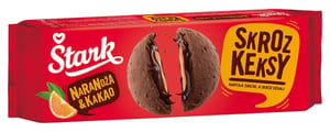 Stark Keks skroz keksy kakao narandža 135g